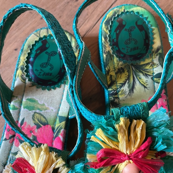 COPY - New Aruba green sandals sz 38 euro(7.5-8) L by Miss L-Fire - Picture 4 of 8